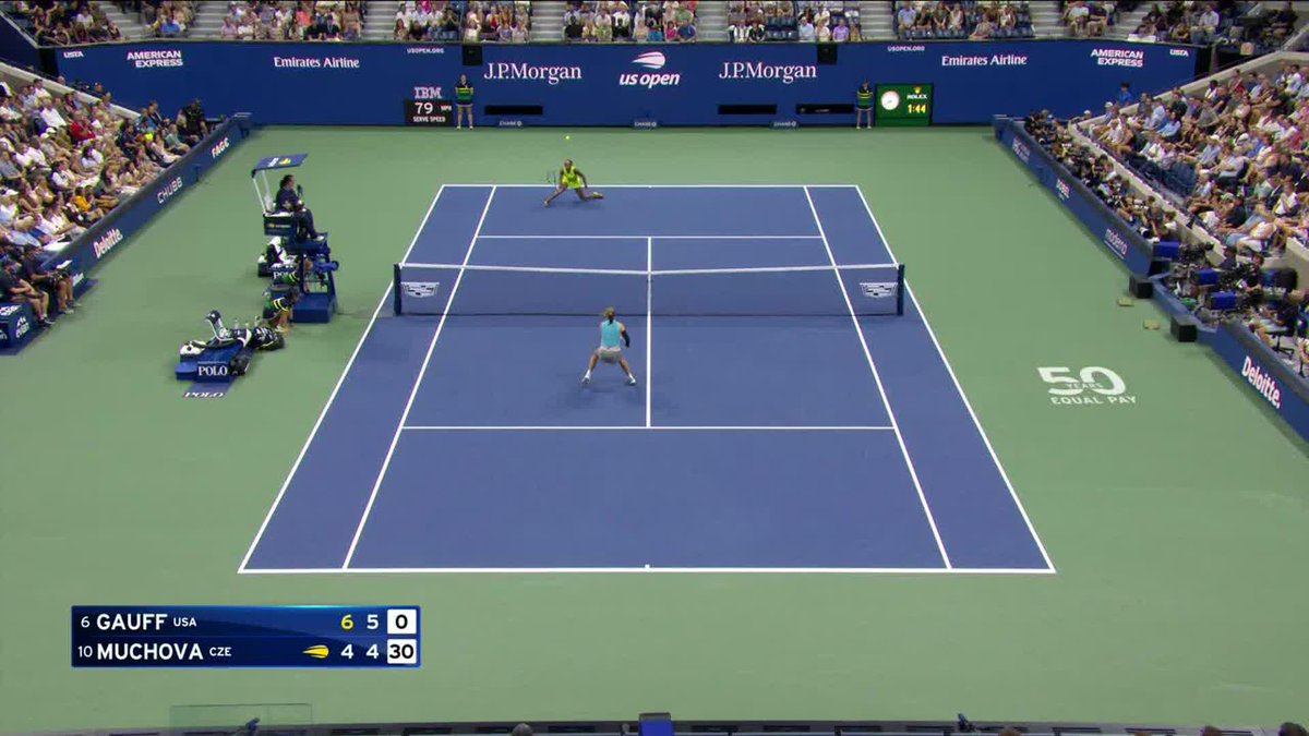 There it is! Point of the match!