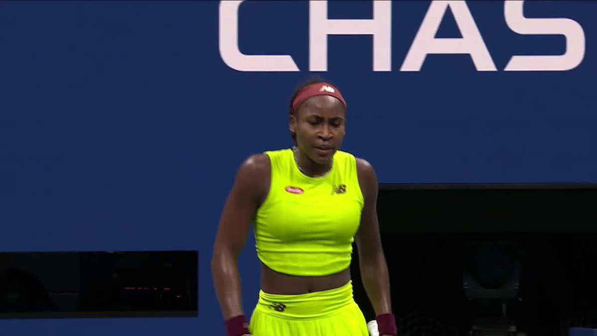 COCO GAUFF IS HEADED TO HER FIRST-EVER US OPEN FINAL ⭐ (via US Open Tennis)