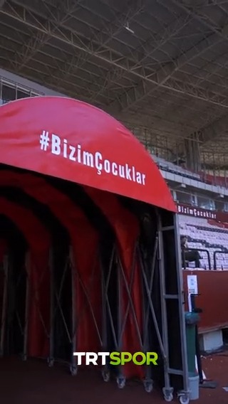 🏟️Eskişehir Yeni Stadyumu 🇹🇷Türkiye🆚Ermenistan🇦🇲 karşılaşmasına hazır 😍 #TRTSporDijital