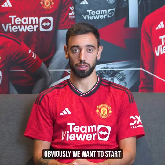 🗣️ “I want to be lifting trophies.” Bruno Fernandes discusses his new role as club captain, our new signings and lays out his ambitions in a new series of TeamViewer Diaries 📽️ #MUFC || #BringingYouCloser