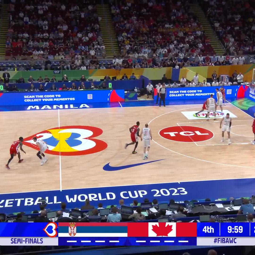 Aleksa Avramovic. That's it. That's the tweet. #FIBAWC