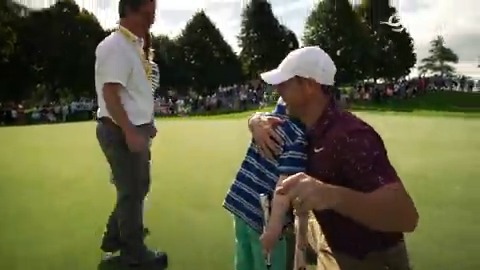 Michael’s wish was to get a video message from his hero Rory McIlroy. Rory had other ideas… #HorizonIrishOpen | Make-A-Wish Ireland