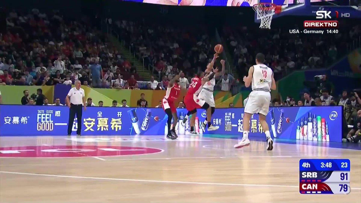 Plavšić ostao bez glasa! „Srbija je u finaluuuu“ U momentima kada je Bogdan Bogdanović rešio meč sa Kanadom, naš komentator Darko Plavšić je bukvalno ostao bez glasa... #sportklub #fibawc