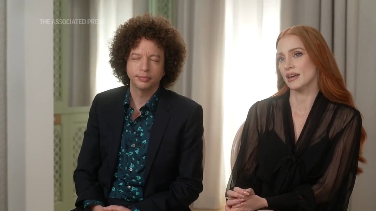Jessica Chastain is happy to be in Venice for Michel Franco's new movie "Memory," while in solidarity with the SAG-AFTRA strike.