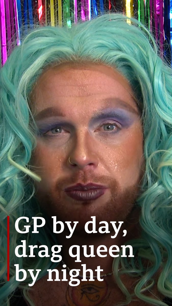 Duncan Shrewsbury is a GP and academic from Brighton, but when they grace the stage as a drag queen, they go by the name of Dame Birley Chassis.