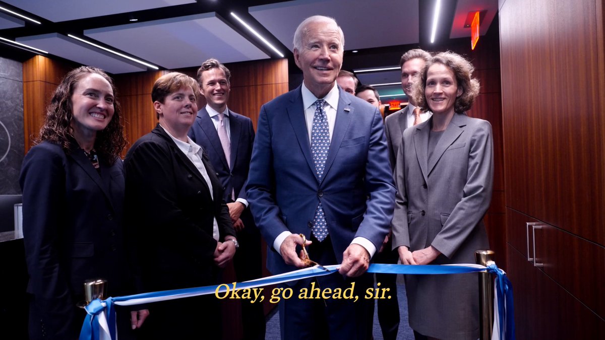 Folks, the newly renovated White House Situation Room is up and running. My thanks to everyone who worked on this incredible facility.