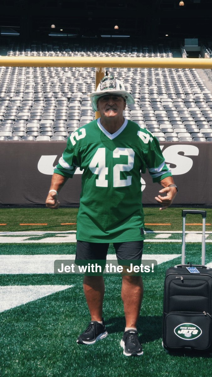 Jets fans, It’s time to take this fanbase on the road (or should we say sky) to give our team a home team advantage. Join Fireman Ed to Jet with the New York Jets to all their away games this season. Visit the link to book your flights now!