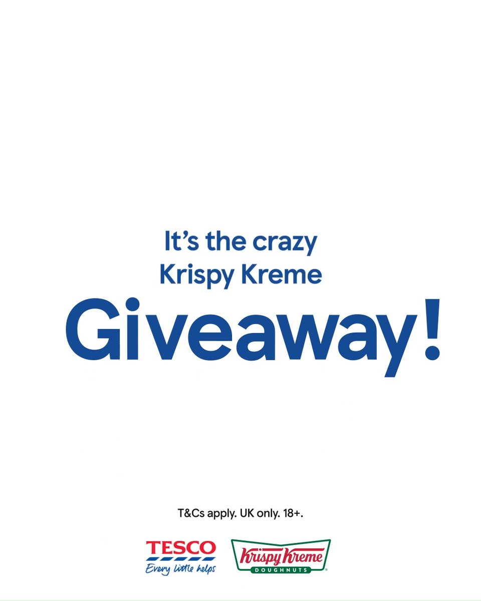 Krispy Kreme are celebrating 20 doughlicious years! To mark this special occasion, we’ve got 20 boxes crammed with Krispy Kremes up for grabs. Just tag a friend who you think deserves celebrating and you could win a box to share with them. T&amp;Cs:
