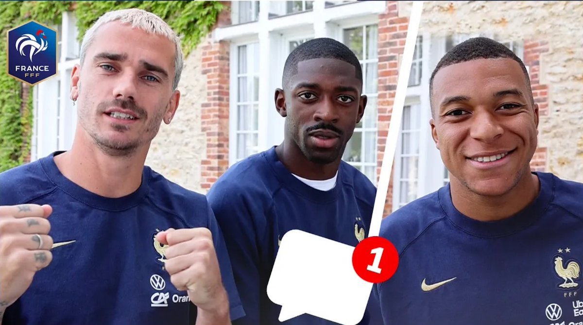 Les joueurs et le staff de l’Équipe de France apportent leur soutien au XI de France ⚽️🏉🇫🇷🇫🇷 🎥 Equipe de France ⭐⭐