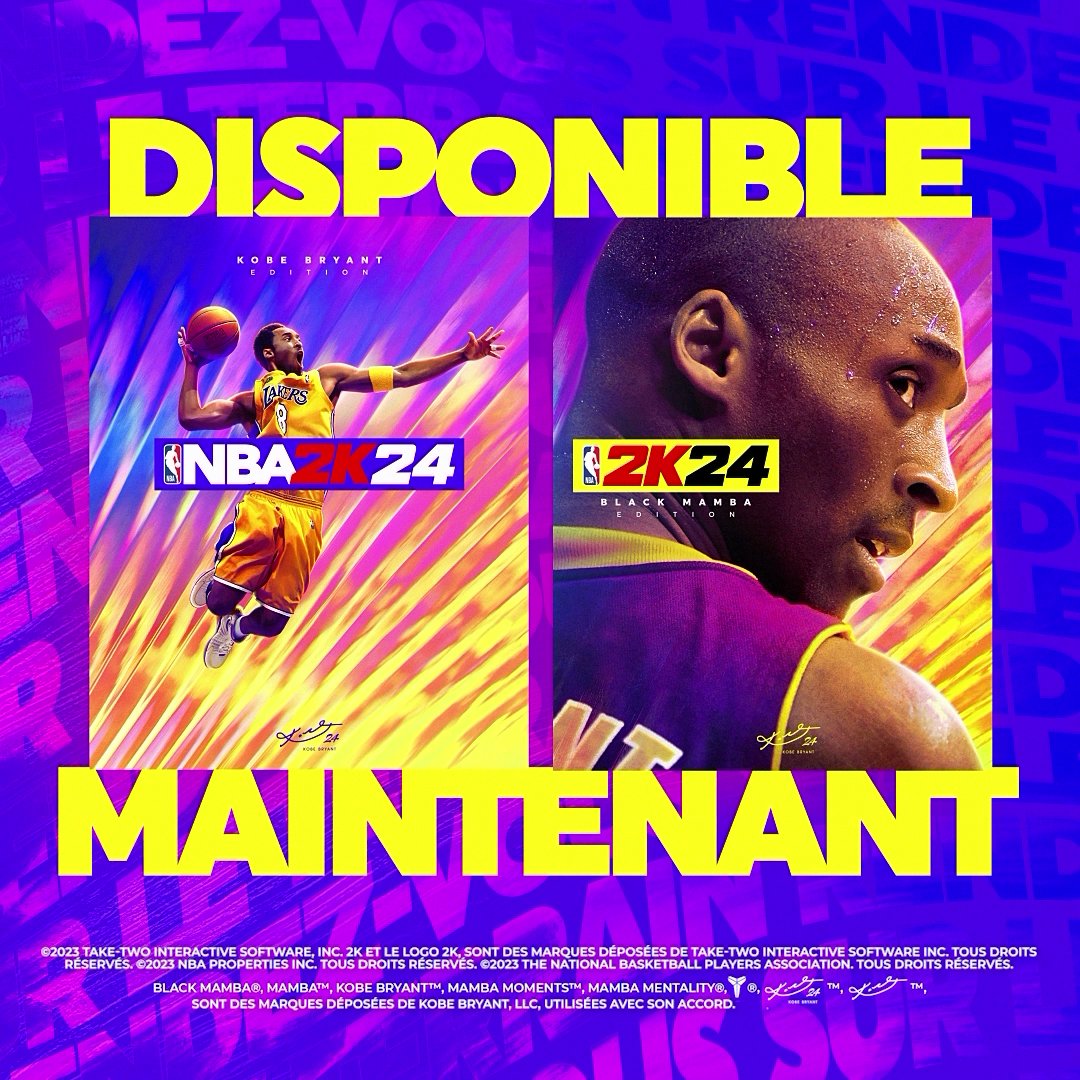 Votre nouveau terrain de jeu #NBA2K24 est ouvert 🏀 Dispo sur PS5 et PS4 :