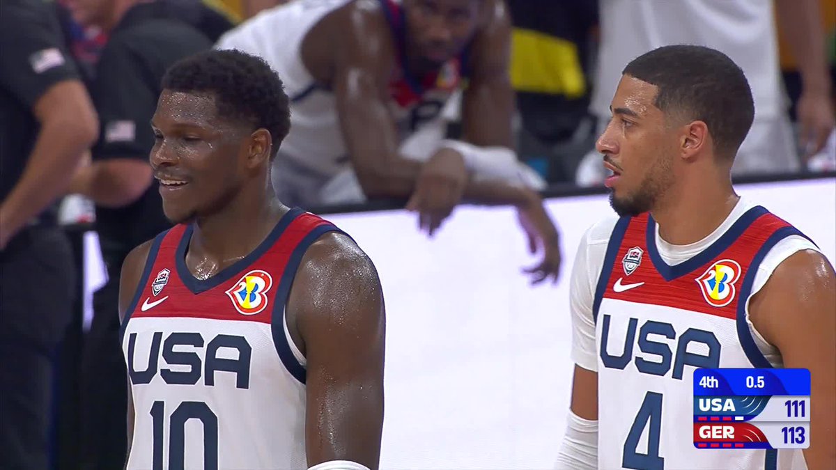 GERMANY STUN USA TO GO TO THE WORLD CUP FINAL. #FIBAWC