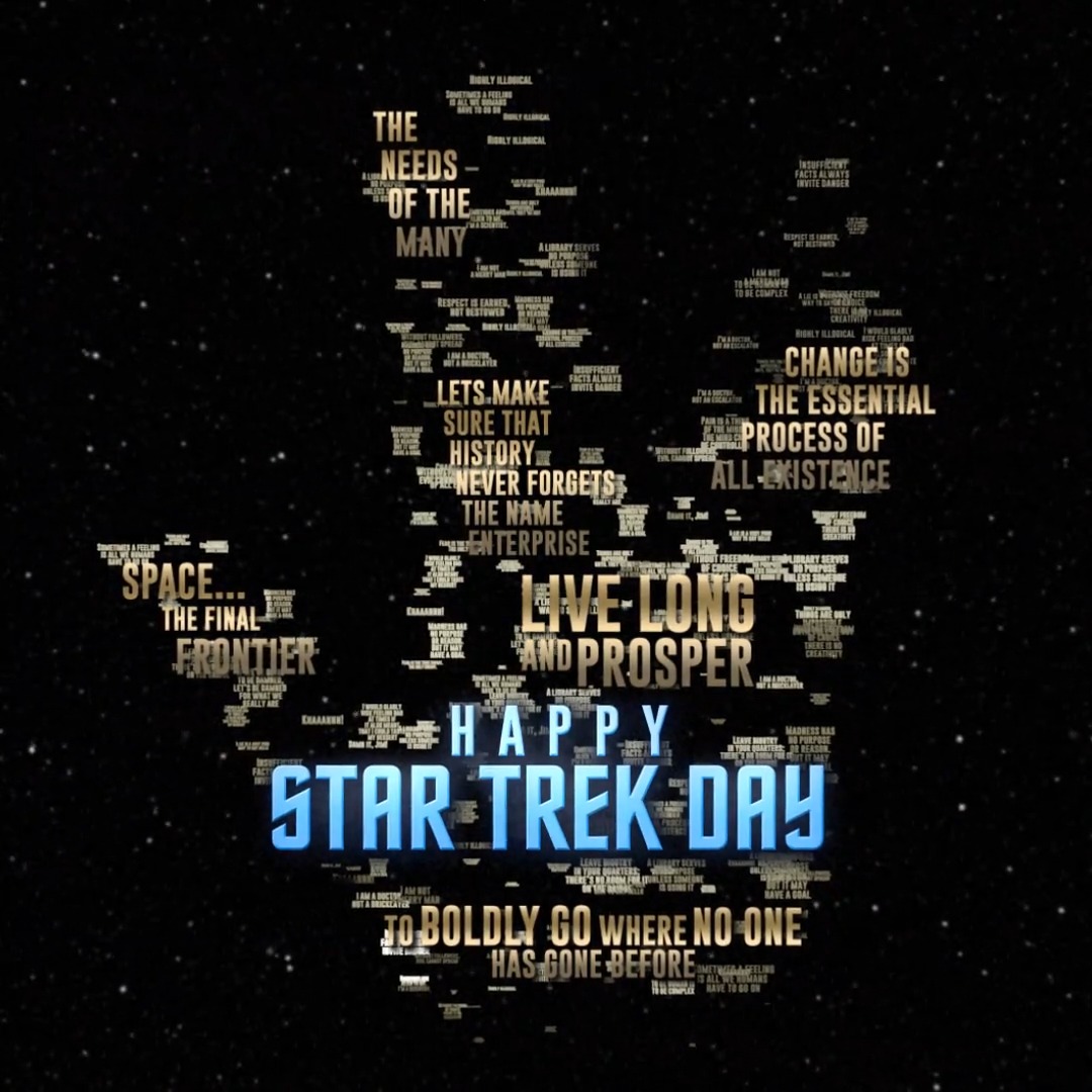Happy #StarTrekDay! In honor of today, what are some of your favorite quotes from Star Trek?