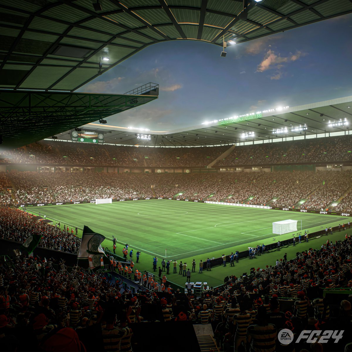 🏟 Paradise - it's in the game... Celtic Park arrives in #FC24! 🤩 Pre-order #FC24 Ultimate Edition and play 7 days early ⤵ EA SPORTS FC x #CelticFC🍀🎮