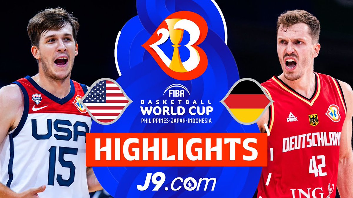 📺 Germany stun USA in a high-scoring, instant classic to advance to the Final! #FIBAWC x #WinForDeutschland 🇩🇪