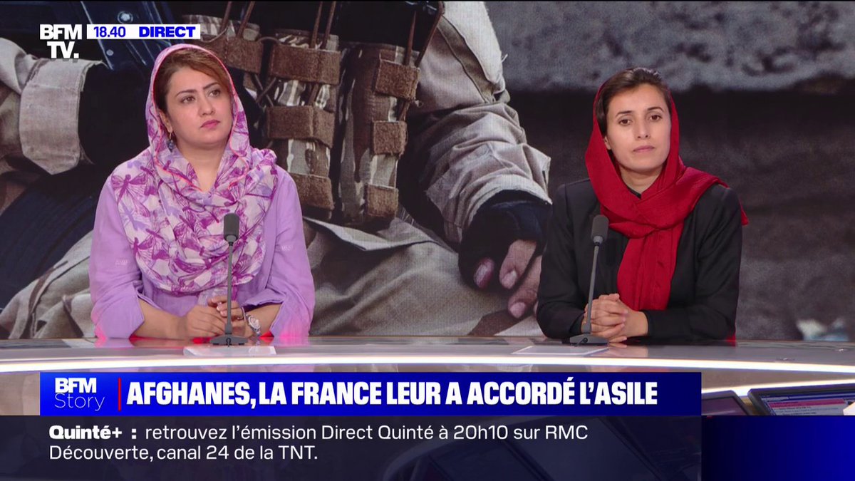 💬 "Elles ont le droit de s'habiller comme elles le souhaitent" ➡ Muzghan Feraji et Naveen Hashim, réfugiées afghanes, réagissent à l'interdiction du port de l'abaya à l'école