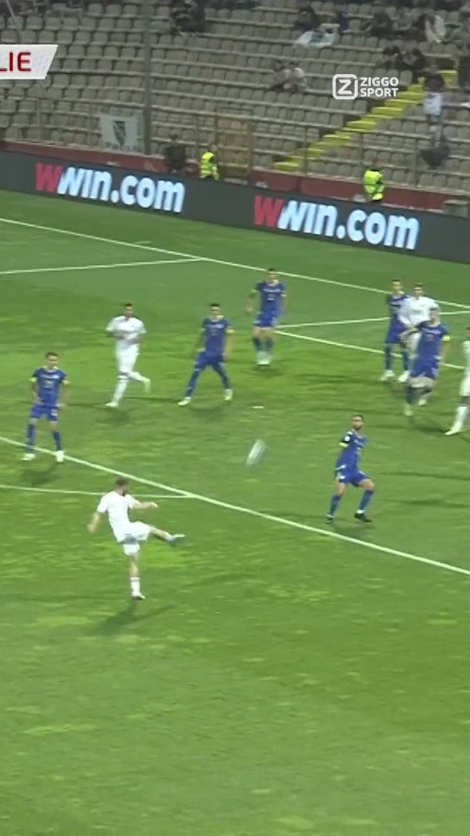 𝗭𝗢 𝗗𝗔𝗡 🤯 Sandro Wolfinger haalt VERWOESTEND uit en scoort namens Liechtenstein 🔥 Is dit een kanshebber voor de Puskás Award 2023? 😳 #ZiggoSport #BOSLIE