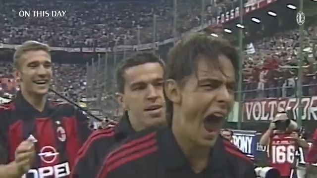 📽️ #OnThisDay, 19 years ago, Pippo Inzaghi delighted San Siro with the first of his 126 Rossonero goals