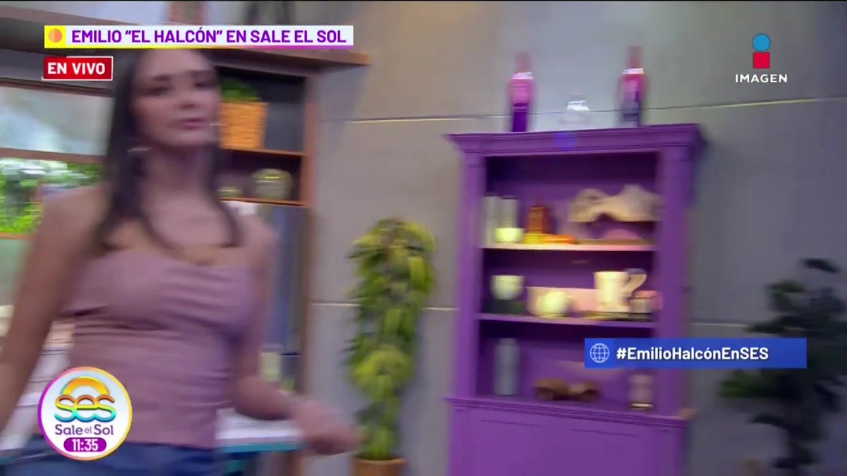 Cerramos la semana con la presencia de 🤘🏻Emilio.O.Marcos 🤘🏻 cantando su éxito 'Sí o sí'. #EmilioHalconEnSES #SaleElSol🌞: