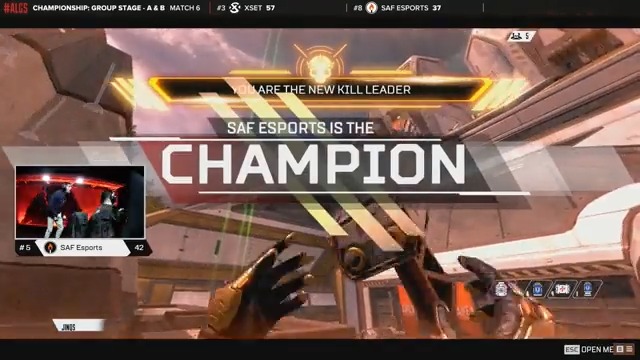 Great strategies help dreams come true for start a fight Esports. Stay this strong and confident, Lusquinn ! You got this far - no time for doubt. Jinqs |Sleep | @SAF_Dutch | #ALGS