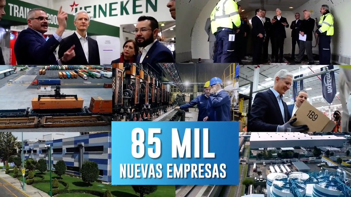 El Estado de México generó más de 810,000 nuevas oportunidades laborales. #6toInformeEdoméx