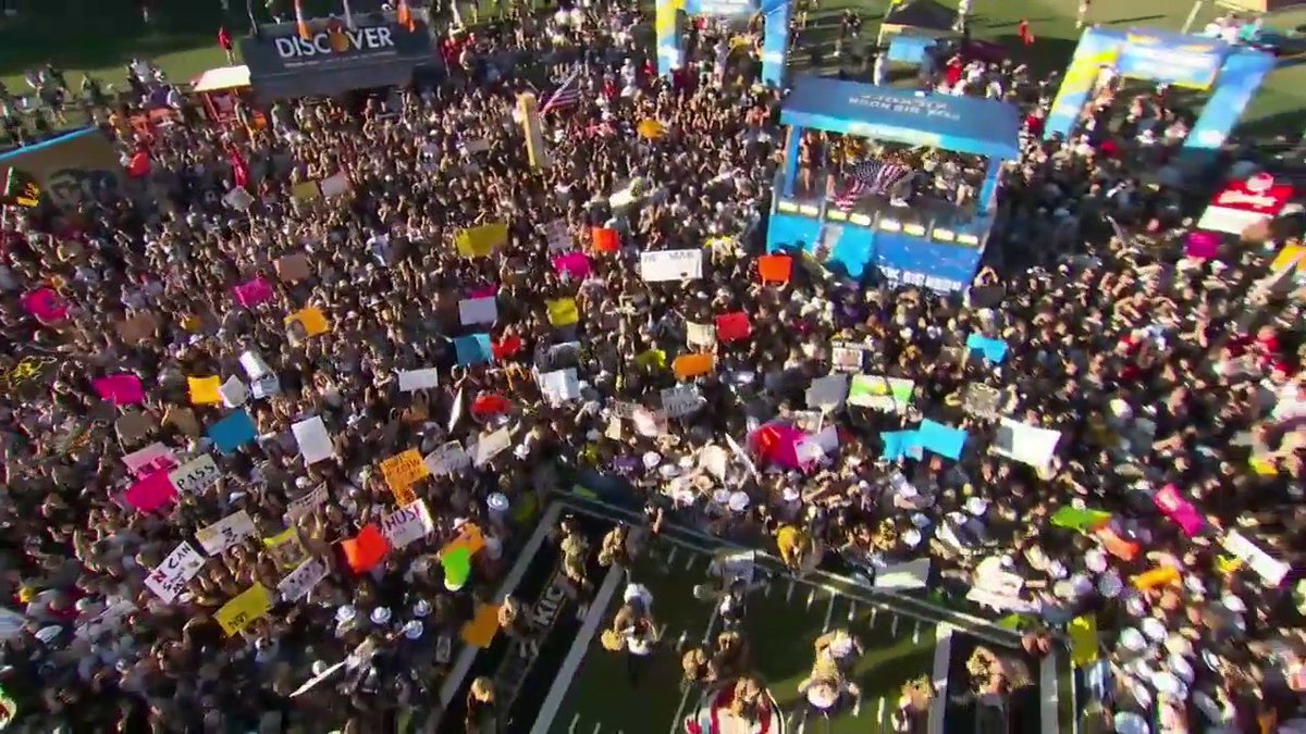 Boulder SHOWED UP today! Rob Stone: “I have goosebumps… is there any other place you’d rather be today?!”