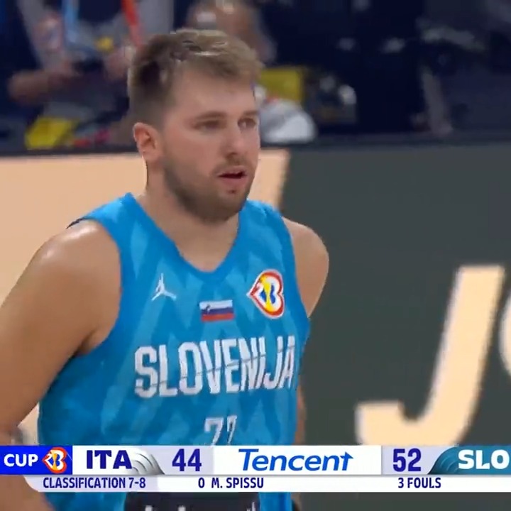 Luka was swishin' and dishin' in the Slovenia W today 💪 29 PTS | 10 REB | 8 AST #FIBAWC x #WinForAll