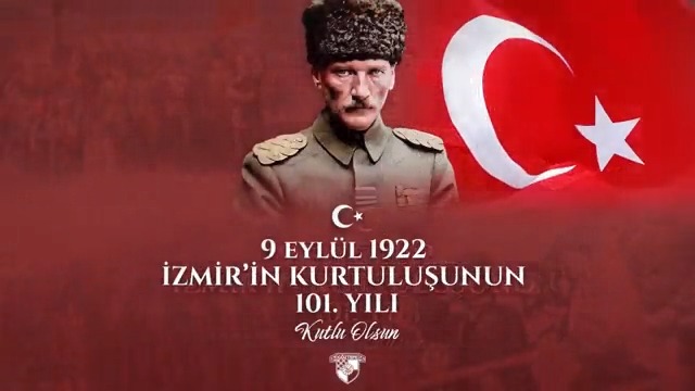 İzmir'in dağlarında çiçekler açar! #9Eylül1922 #Göztepe