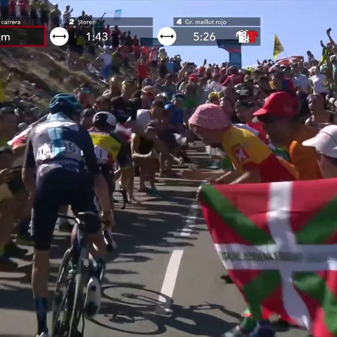 We love the atmosphere the Basque fans make on the climbs 🤩 Can’t wait to return here next year!