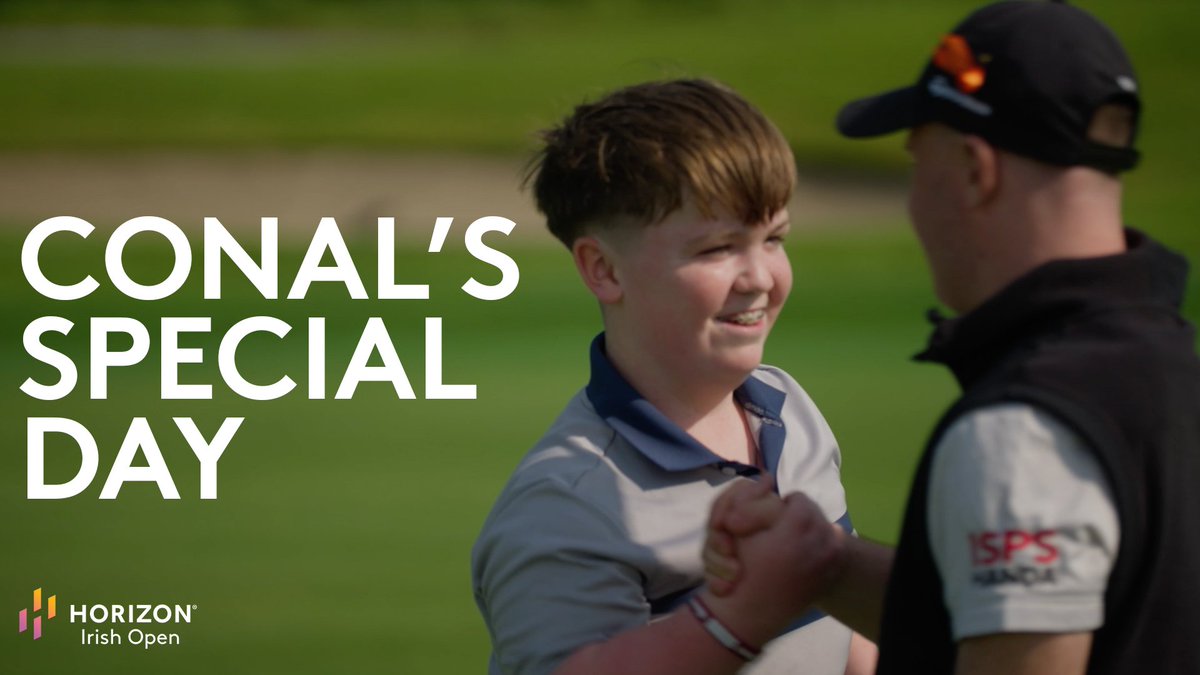 When Conal messaged Brendan Lawlor to say he had inspired him to get into golf, he never expected his hero to pay him a surprise visit. Brendan Lawlor | Horizon