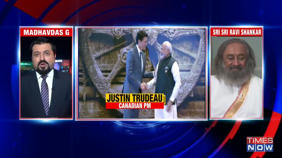 #ModiPowersBharat A lot of ISRO scientists come to our Bengaluru Ashram to meditate... Here you have a perfect example of those who are interested in outer space and inner space as well. We are going to have an unprecedented event in the US...: Gurudev @TheNewsHour AGENDA