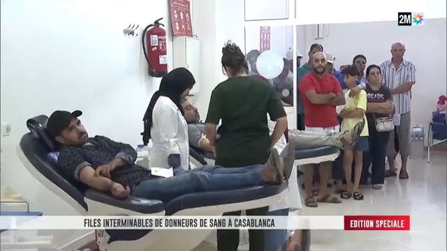 #Casablanca: Forte affluence des donneurs dans les centres de transfusion sanguine de Casablanca, dans un très bel élan de solidarité avec les victimes du #séisme. 👏🏻 #seismemaroc