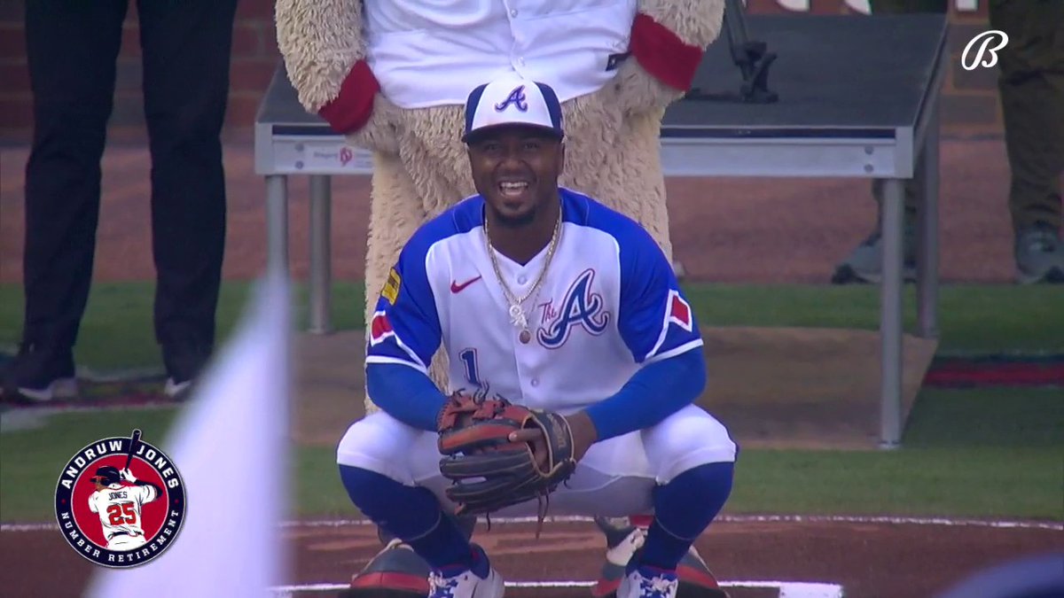 Curaçao ➡️ Curaçao Tonight's first pitch from Andruw Jones to OzzieAlbies.