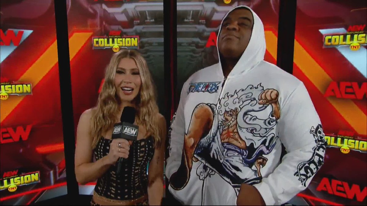 "I am the Collision!" Keith Lee is ready to fight on Saturday Night! Watch #AEWCollision LIVE on TNT! Loving Lee