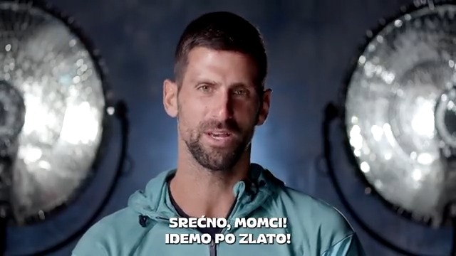 Novak Djokovic sends his support to the Serbian national team 🇷🇸 #FIBAWC x #WinForSrbija