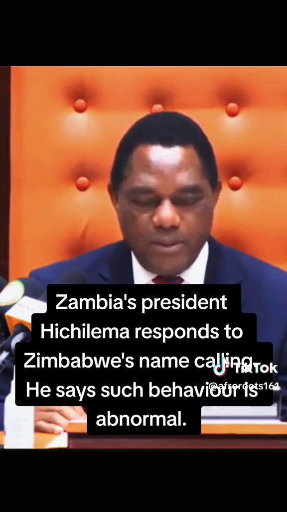 Come this side Nick Mangwana Calling each other Western puppets for demanding free, fair and credible elections is an abnormality according to Zambian President Hakainde Hichilema. He says especially when solving problems of shambolic elections created by your lot.
