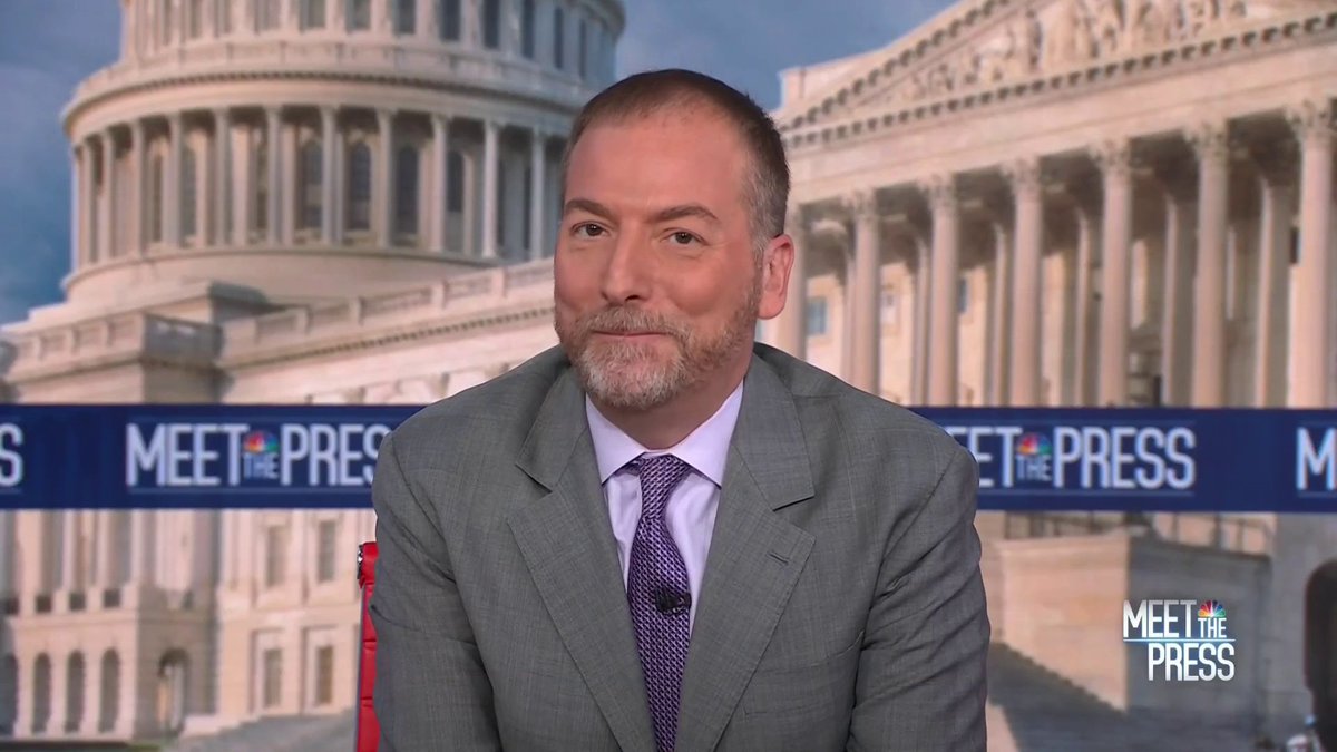 WATCH: Chuck Todd signs off his final broadcast as moderator of #MTP. “For nearly a decade, I've had the honor of helping to explain America to Washington and Washington to America. And it’s that education piece that I’m hanging my hat on for the rest of my professional life.”