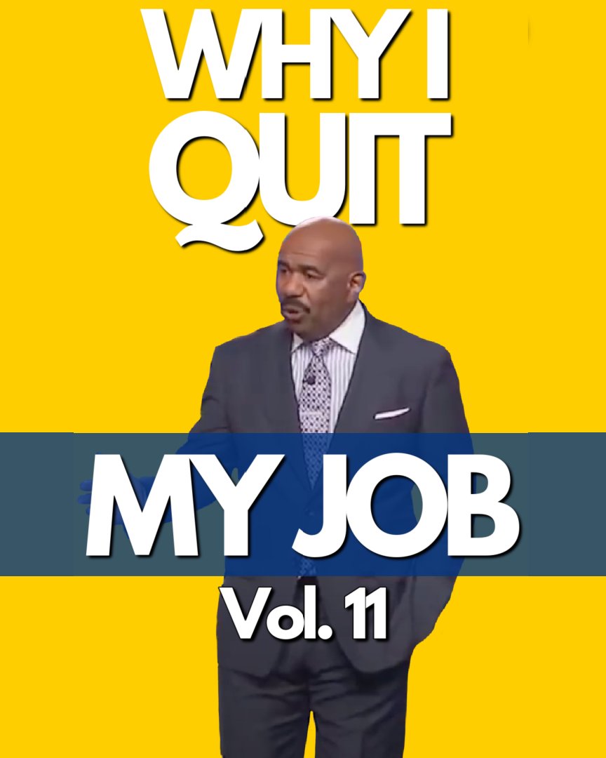🗣 If your job makes you sick... Listen to this
