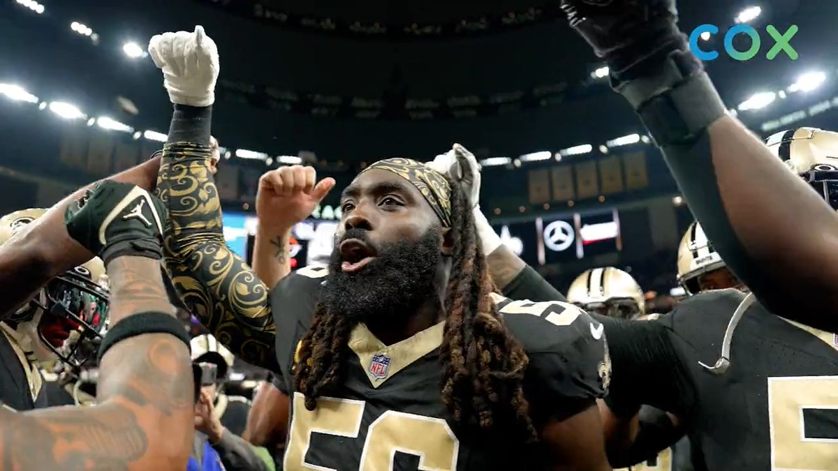 "The word is NOW... Right now, they gotta see us." #Saints | Cox