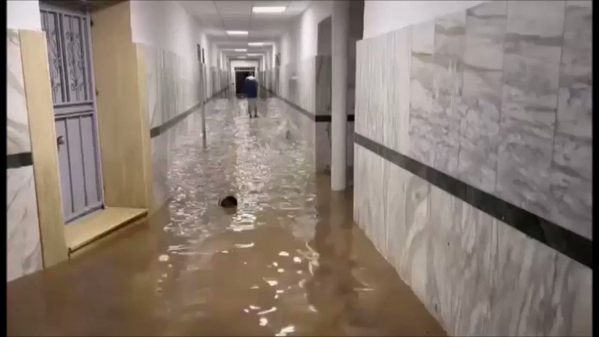 Local residents in Bayda, east #Libya, urge the authorities to declare a state of disaster as Storm Daniel lashes the city, causing mass flooding in most of the areas including the city’s Central Hospital.