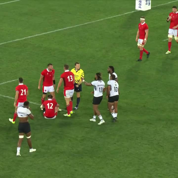 Dan Biggar was not a happy man at the end of that half 🤬 #RWC