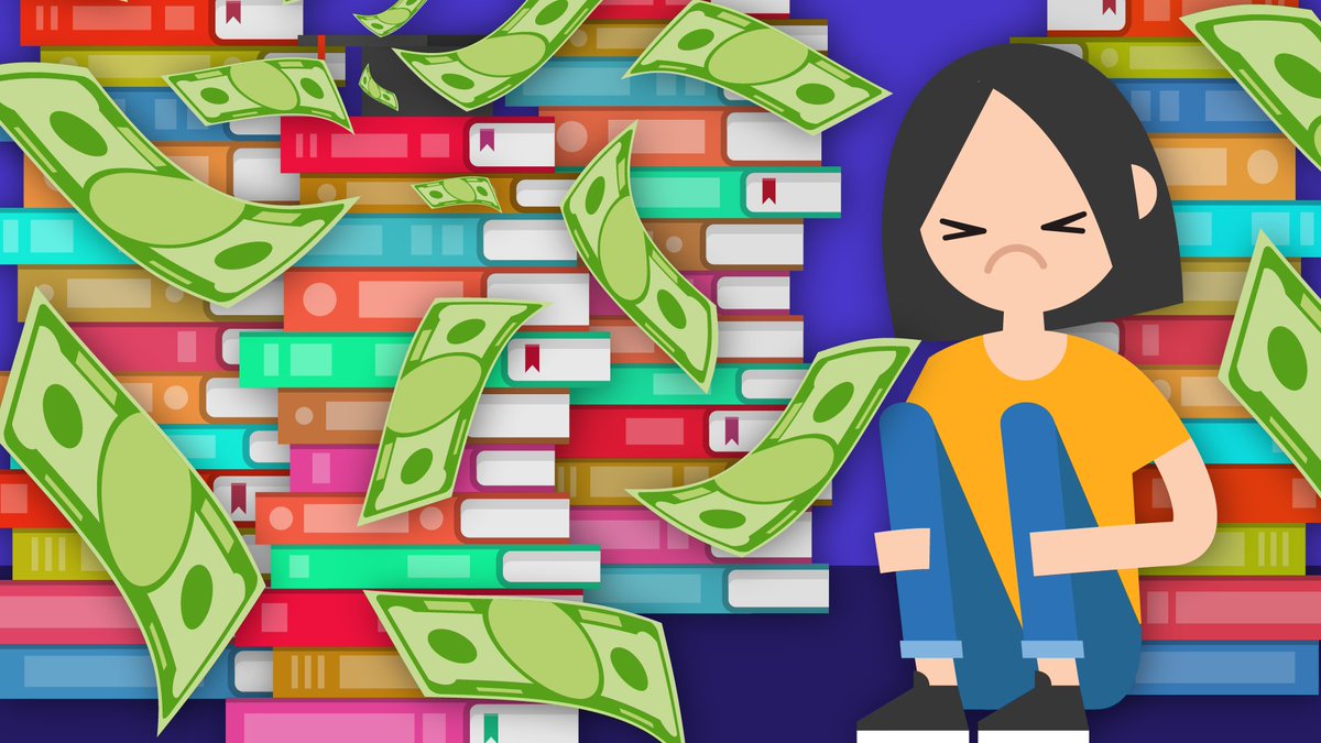 Almost 80% of the college textbook industry is dominated by five major publishers