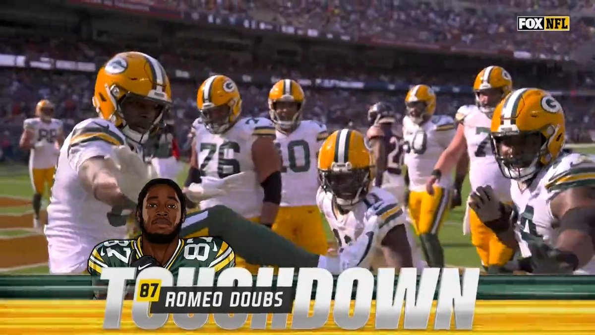 THE LOVE CONNECTION FOR THE TD! JLove ➡️ RD #GBvsCHI | #GoPackGo 📺: FOX