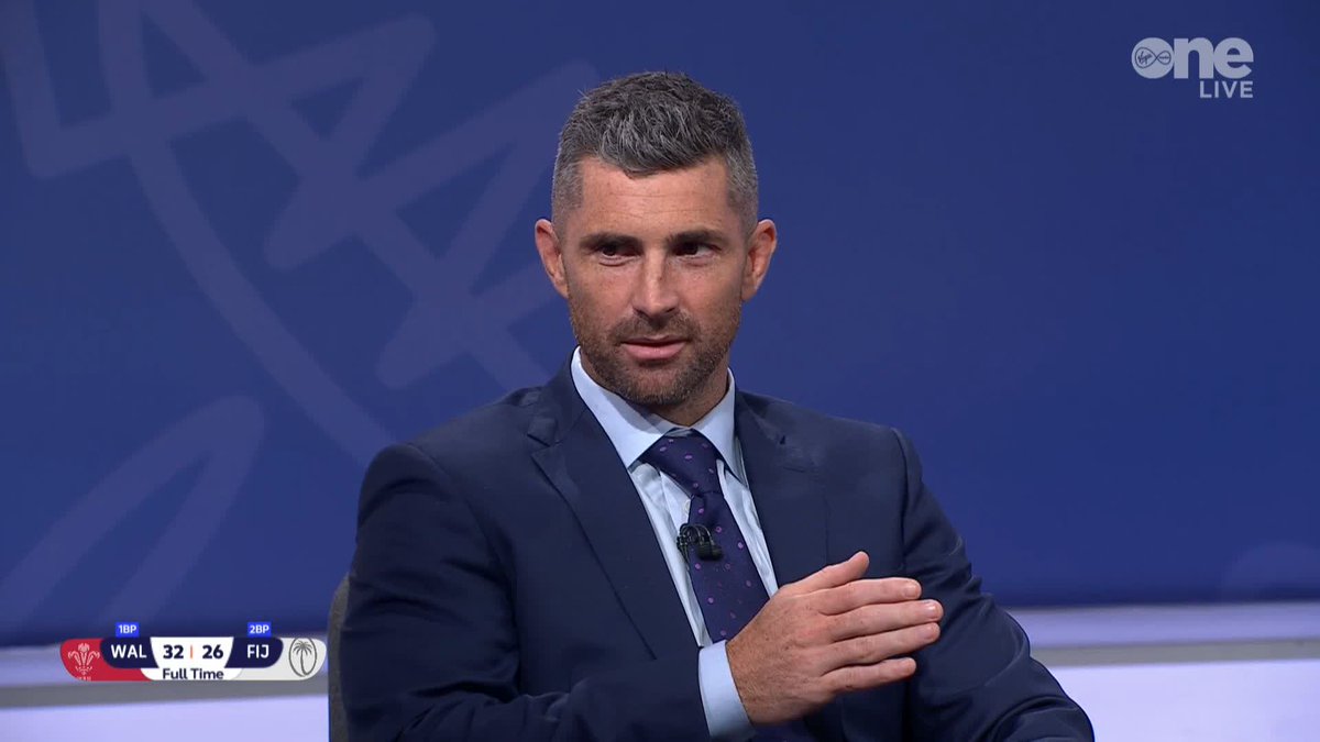 🗣 "That felt...." 🗣 "Wrong!" 🗣 "Yeah." Were the officials too lenient on Wales tonight compared to Fiji? #WALvFIJ | #RWC2023