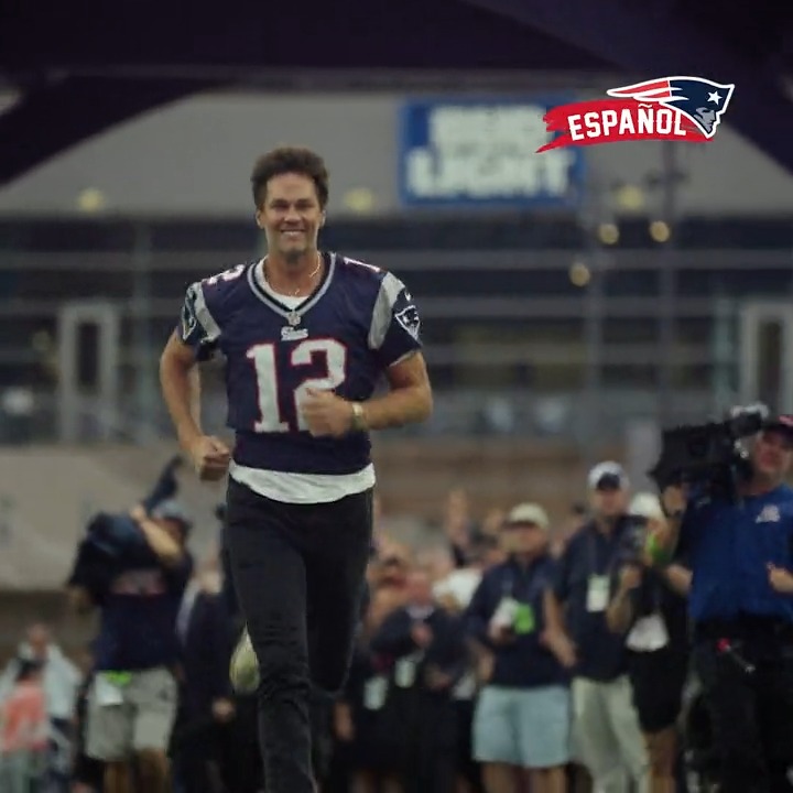 ¡Cómo extrañábamos ver esto! #PatriotsEspañol