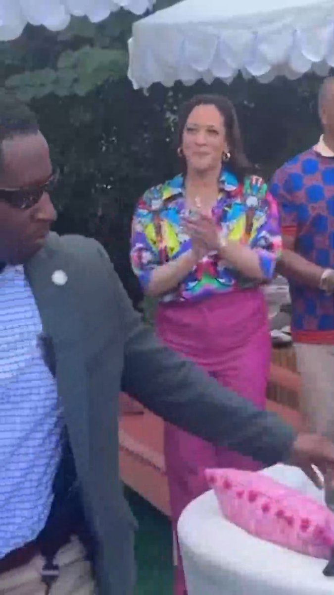 Spotted: Vice President Kamala Harris dancing to Vivrant Thing by Q-Tip at her 50th anniversary of hip-hop event.