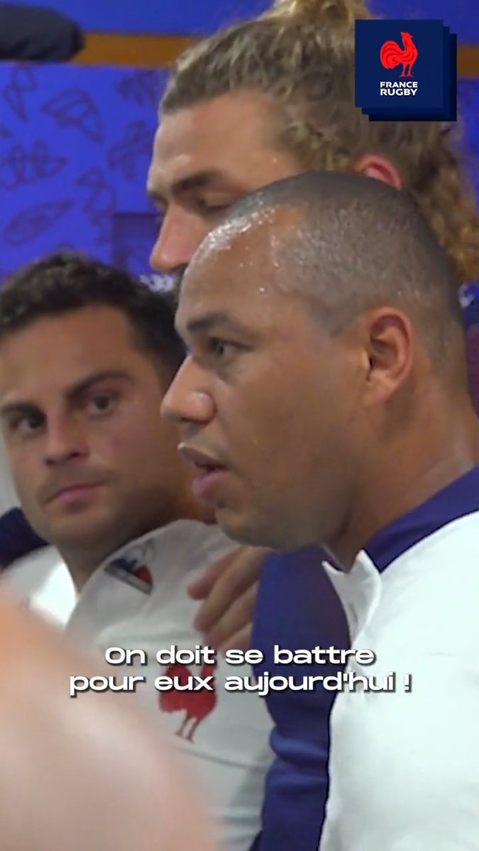 🇫🇷 Vous ne verrez rien de plus beau aujourd'hui 💥 Le discours de Gaël Fickou avant la victoire du XV de France contre les All Blacks 🤩 On oublie personne 🤝