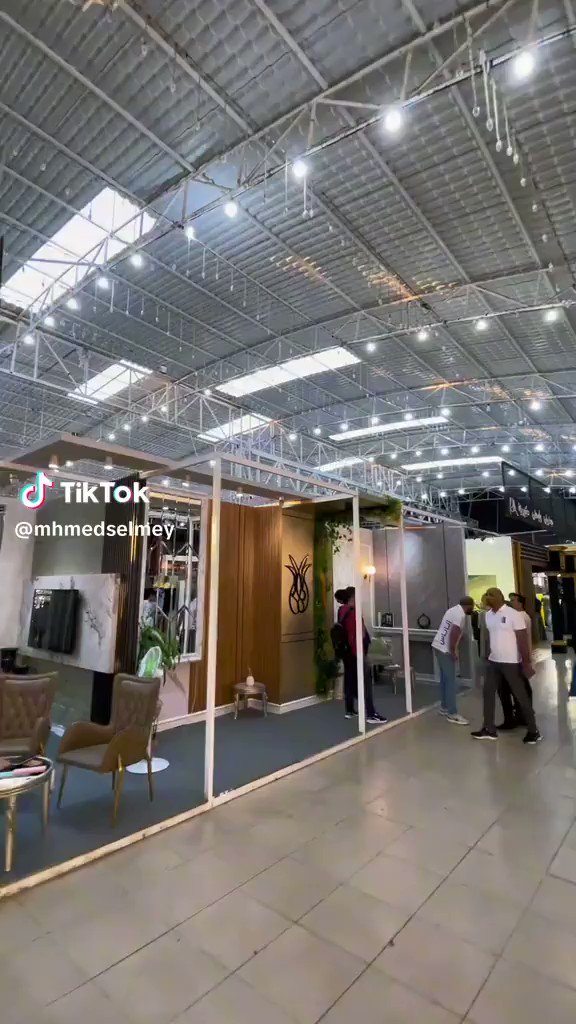 Interior design fair in Gaza. #TheGazaYouDontSee