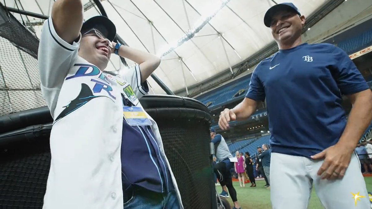 A dream come true 💙 Come along as we relive Austin's day as honorary manager Children's Dream Fund #RaysUp