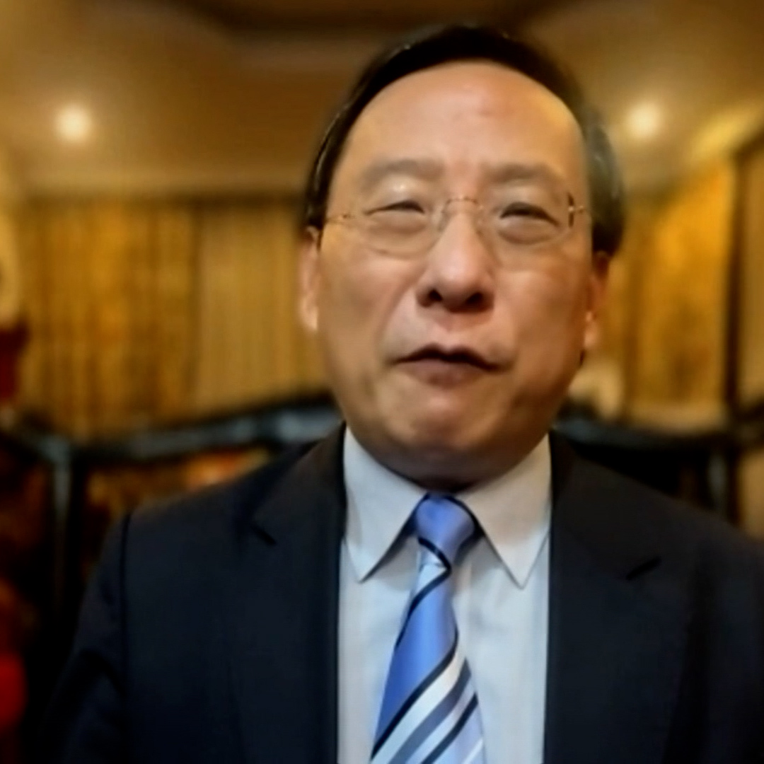 'It would be completely misguided for Britain to view China as a competitor... what do China and Britain compete with?' The British government should not 'overestimate its impact on the global scene,' spokesperson for the Chinese Communist Party, Victor Gao, tells Andrew Marr.