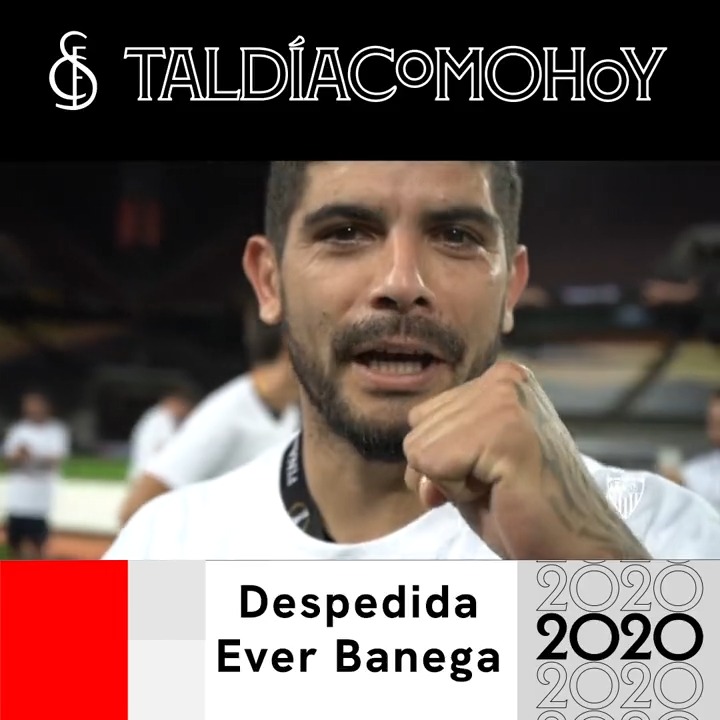 📅 #TalDíaComoHoy, 1⃣1⃣ de septiembre de 2⃣0⃣2⃣0⃣, el #SevillaFC se despedía del gran E . B . H 🇦🇷 ¡Qué magia tenía nuestro querido Éver! ✨